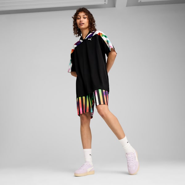 EQUAL LOVE CONFEDERATION Football Jersey, PUMA Black-AOP, extralarge-IND