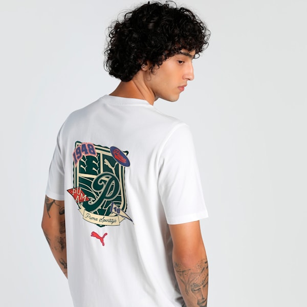 SPORTS LEGACY Graphic Men's Tee, PUMA White, extralarge-IND