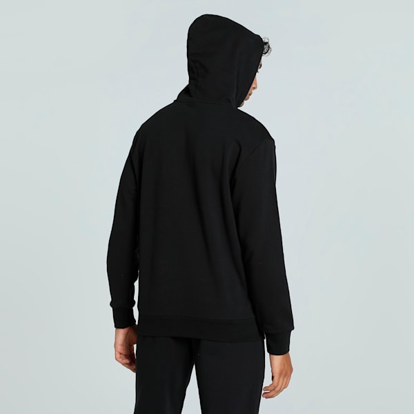 SPORTS LEGACY Graphic Men's Hoodie, PUMA Black, extralarge-IND