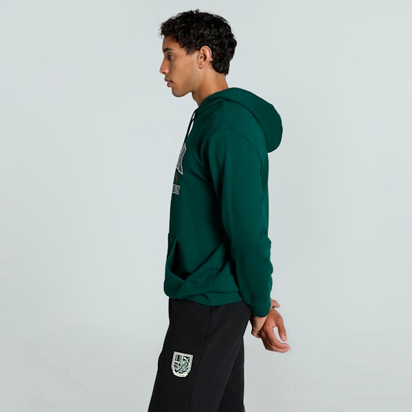 SPORTS LEGACY Graphic Men's Hoodie, Dark Myrtle, extralarge-IND