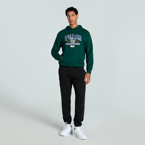 SPORTS LEGACY Graphic Men's Hoodie, Dark Myrtle, extralarge-IND