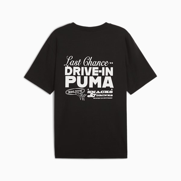 GRAPHICS Drive-In Men's Relaxed Tee, PUMA Black, extralarge