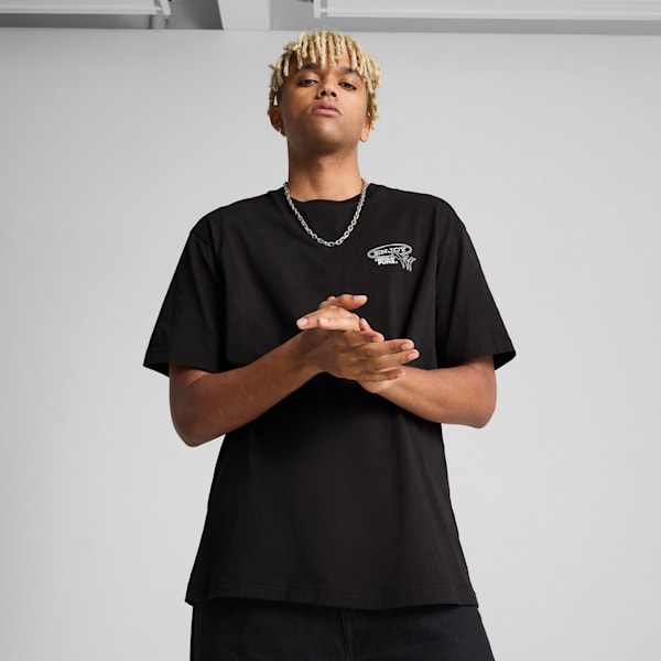 GRAPHICS Drive-In Men's Relaxed Tee, PUMA Black, extralarge