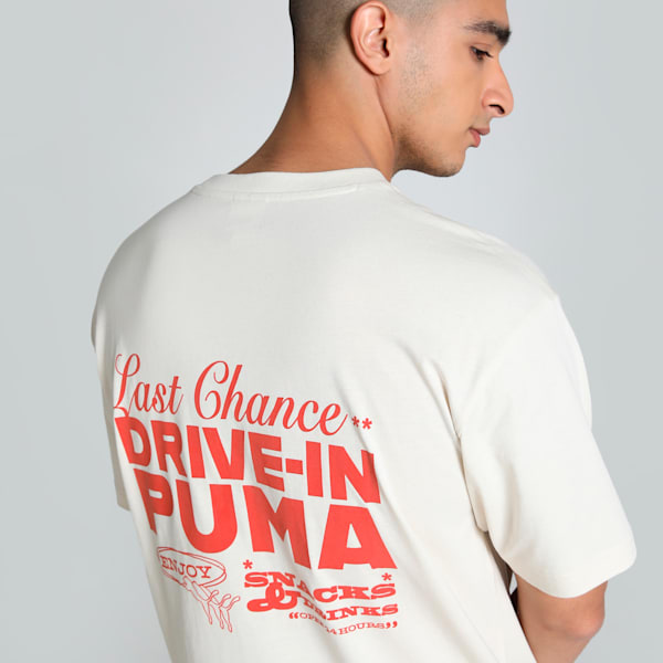 GRAPHICS Drive-In Men's Relaxed Fit Tee, Alpine Snow, extralarge-IND