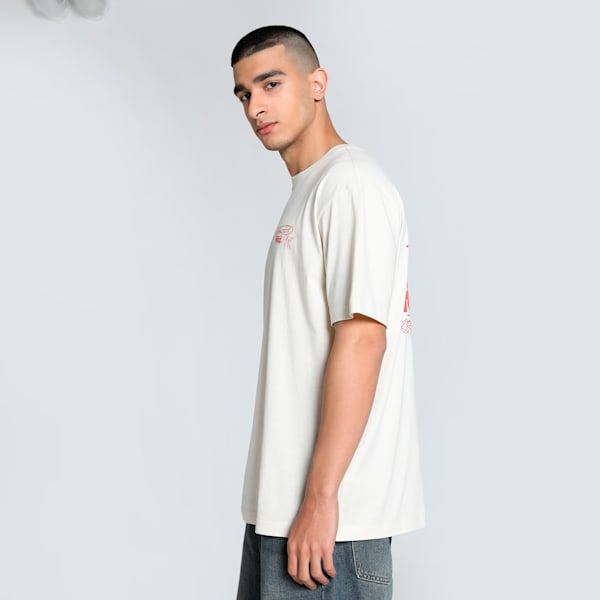 GRAPHICS Drive-In Men's Relaxed Fit Tee, Alpine Snow, extralarge-IND