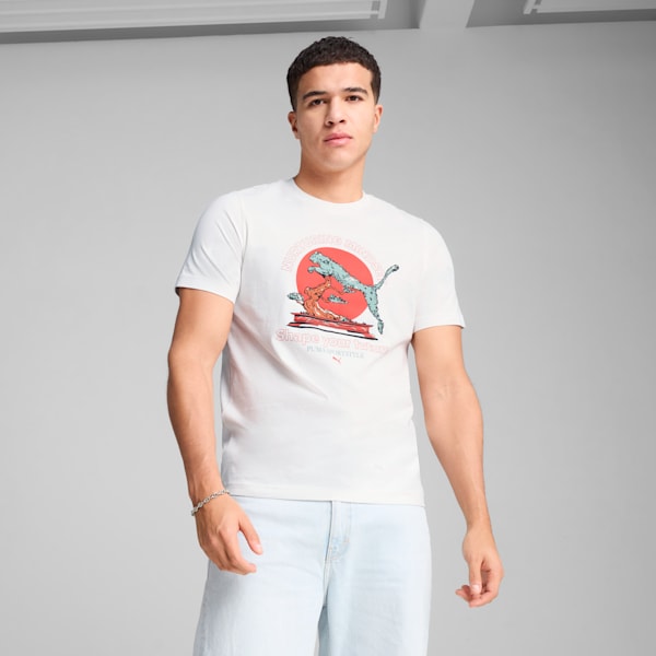 GRAPHICS Bonsai Men's Tee, PUMA White, extralarge
