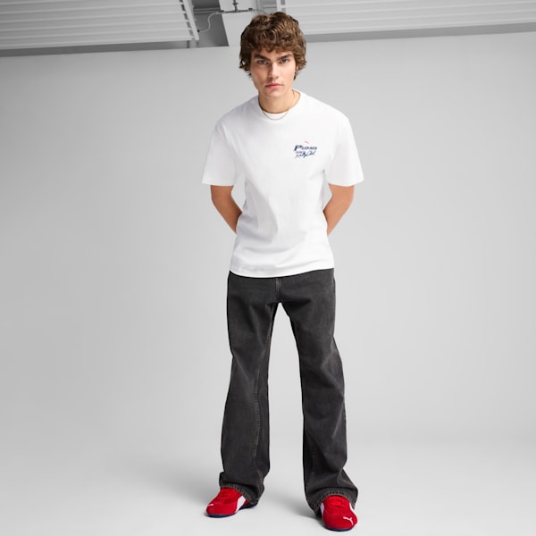 GRAPHICS Moto Men's Relaxed Tee, PUMA White, extralarge