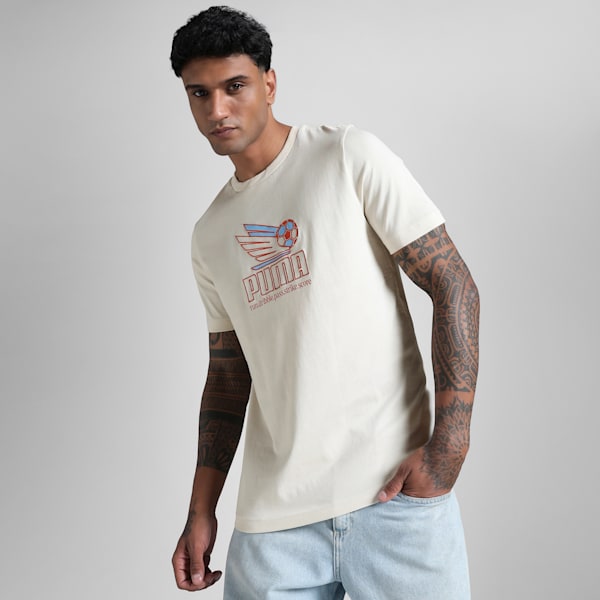 GRAPHICS Terrace Play Men's Tee, Alpine Snow, extralarge-IND