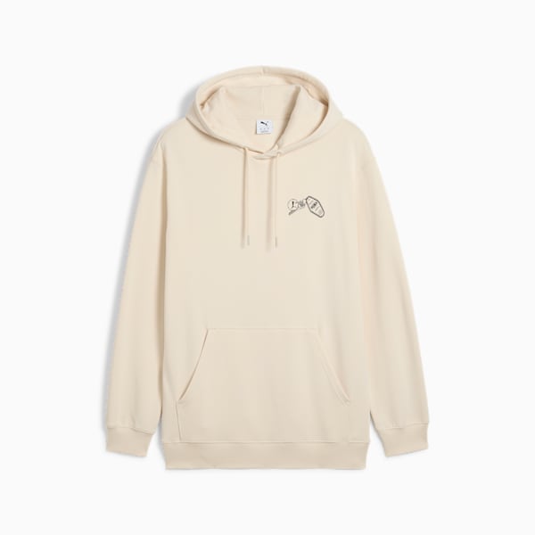 Sudadera con gorro Graphics PUMA Hotel para hombre, Alpine Snow, extralarge