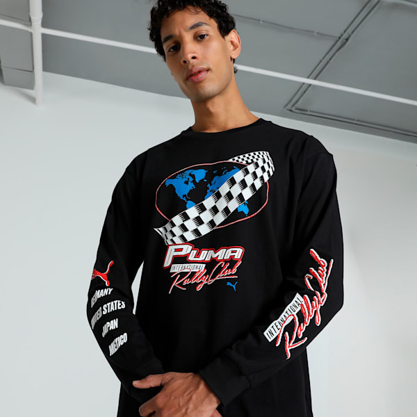 GRAPHICS PUMA Moto Men's Relaxed Fit Tee, PUMA Black, extralarge-IND
