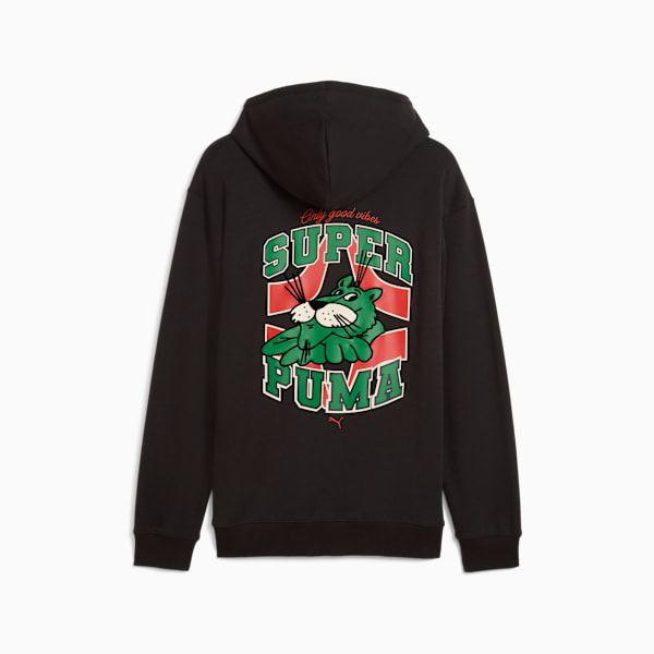 Sudadera Graphics Super PUMA para hombre, PUMA Black, extralarge