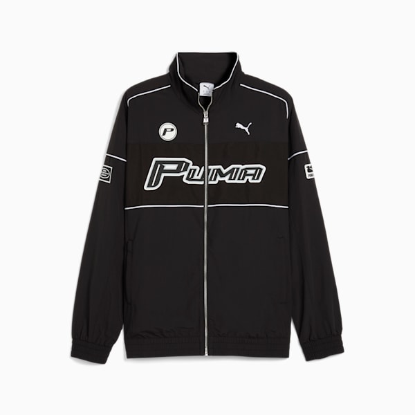 Chamarra de pista para hombre Relaxed SDS, PUMA Black, extralarge