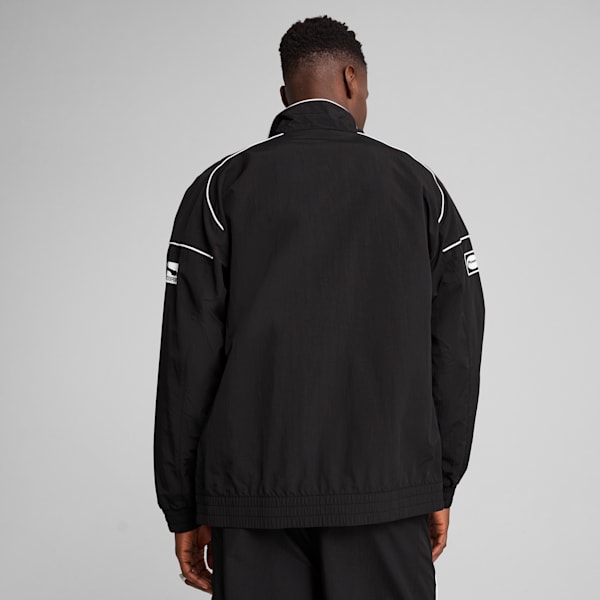 SDS Men's Relaxed Track Jacket, PUMA Black, extralarge