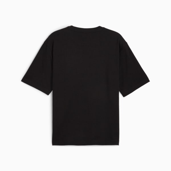 WARDROBE ESSENTIALS Men's Boxy Tee, PUMA Black, extralarge