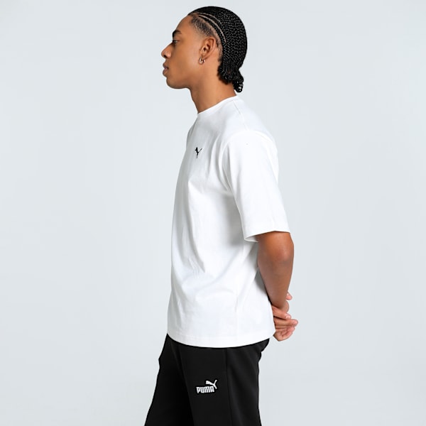 WARDROBE Essentials Men's Boxy Tee, PUMA White, extralarge-IND