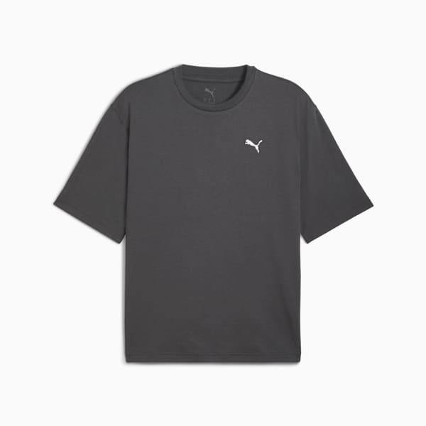 PUMA Wardrobe Essentials Men's Boxy Tee, Dusky Gray, extralarge