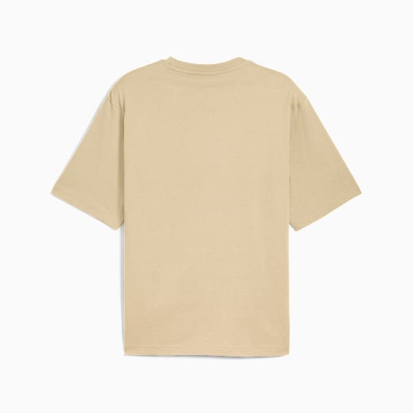 WARDROBE ESSENTIALS Men's Boxy Tee, Pebble Path, extralarge