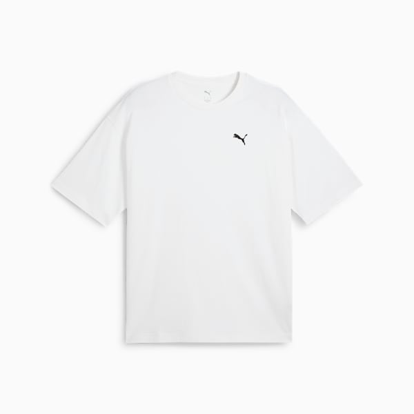 Playera oversize WARDROBE Essentials para hombre, PUMA White, extralarge