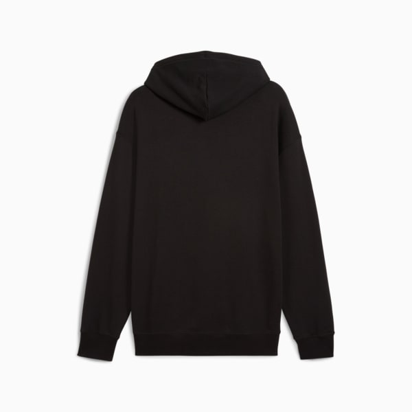 WARDROBE ESSENTIALS Men's Relaxed Hoodie, PUMA Black, extralarge