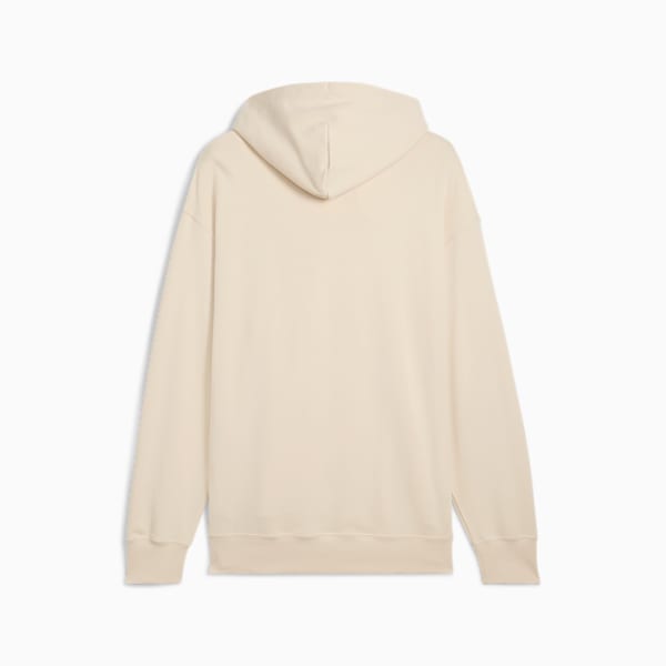 WARDROBE ESSENTIALS Men's Relaxed Hoodie, Alpine Snow, extralarge
