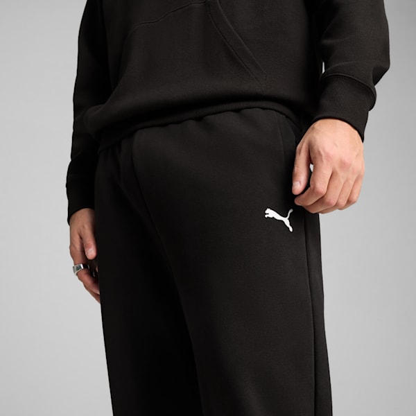 WARDROBE ESSENTIALS Men's Relaxed Sweatpants, PUMA Black, extralarge