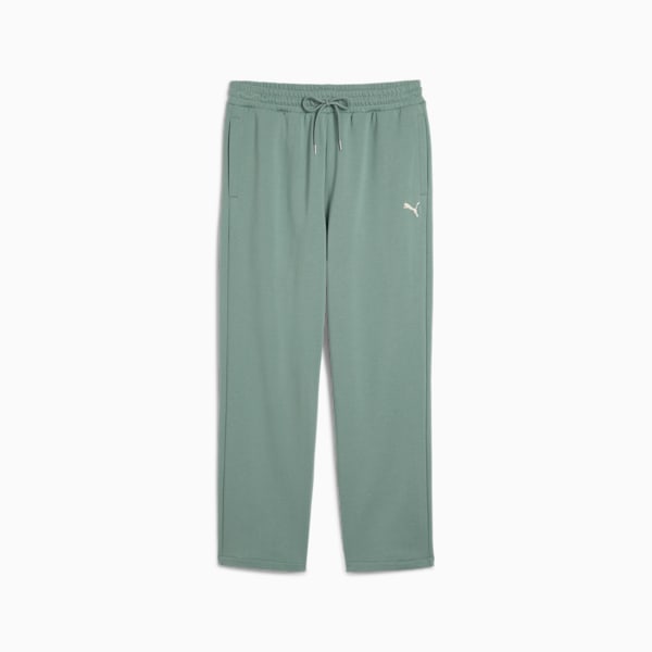 WARDROBE ESSENTIALS Men's Relaxed Sweatpants, Green Moon, extralarge