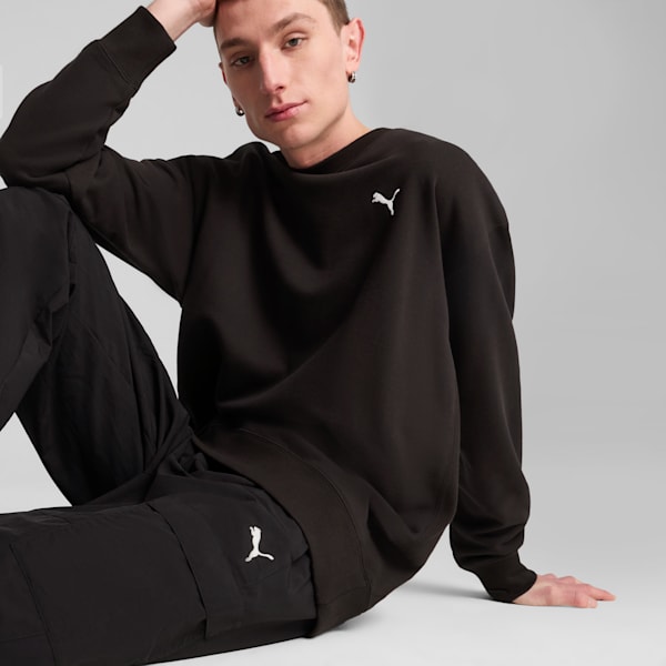 Pants WARDROBE Essentials para hombre, PUMA Black, extralarge
