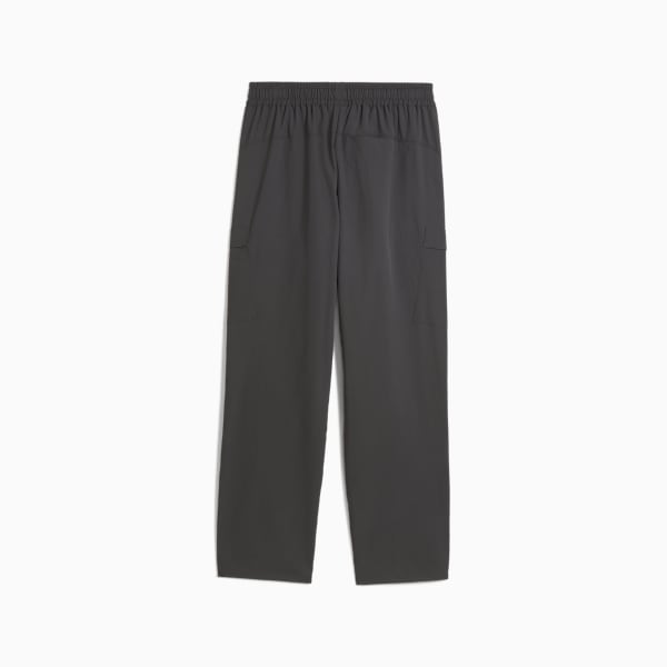 WARDROBE ESSENTIALS Men's Relaxed Cargo Pants, Dusky Gray, extralarge