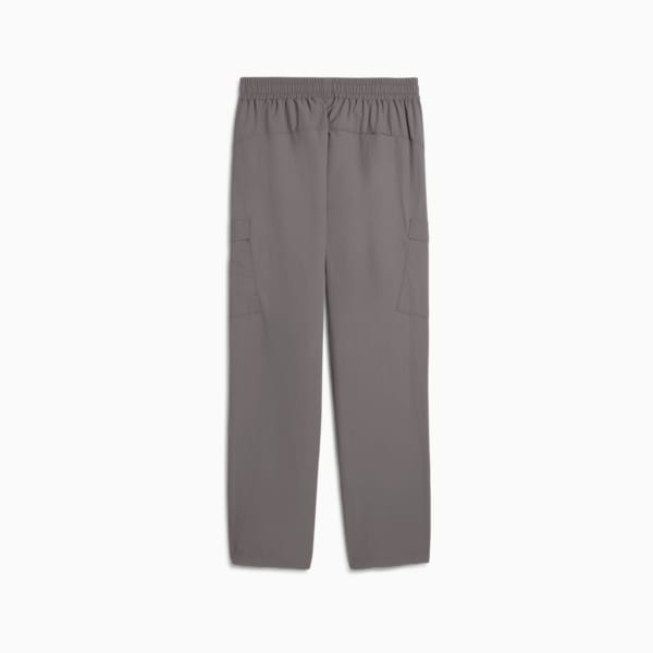 WARDROBE ESSENTIALS Men's Relaxed Cargo Pants, Cast Iron, extralarge