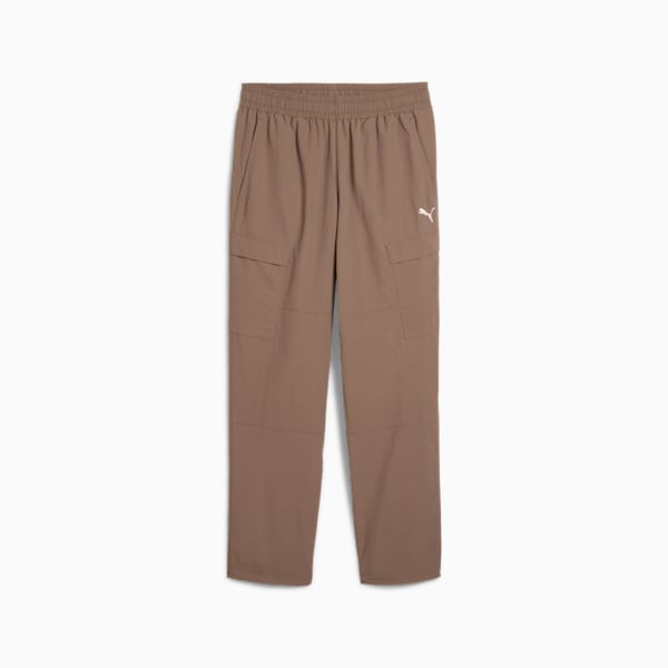 WARDROBE ESSENTIALS Men's Relaxed Cargo Pants, Totally Taupe, extralarge