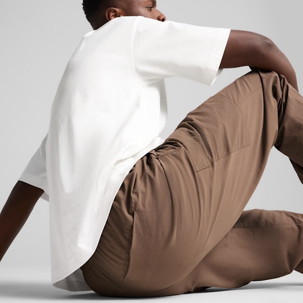 WARDROBE ESSENTIALS Men's Relaxed Cargo Pants, Totally Taupe, extralarge