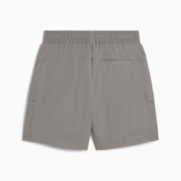 Shorts cargo WARDROBE Essentials para hombre, Cast Iron, extralarge