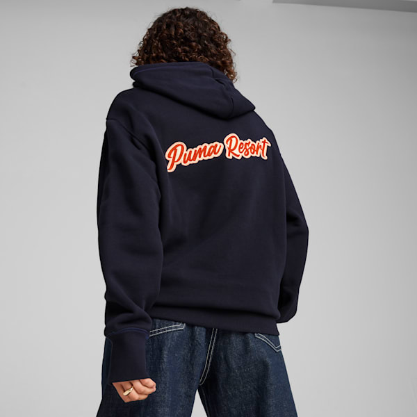 PREMIUM ESSENTIALS Men's Relaxed Hoodie, New Navy, extralarge
