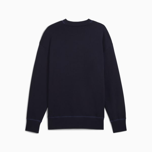 Chandail graphique à col rond décontracté PREMIUM ESSENTIALS Homme, New Navy, extralarge