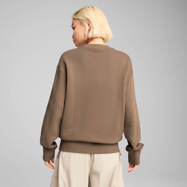 PREMIUM ESSENTIALS Men's Relaxed Graphic Crew, Totally Taupe, extralarge