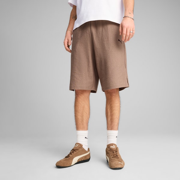 Shorts holgados PREMIUM Essentials 27cm Jacquard, Totally Taupe, extralarge