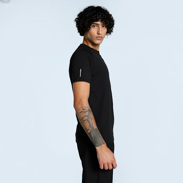 PUMATECH Men’s Moisture-Wicking Pocket Tee, PUMA Black, extralarge-IND