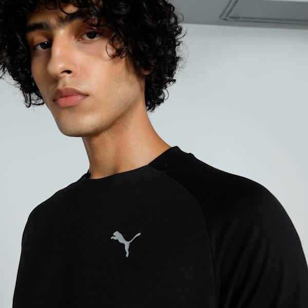 PUMATECH Men's Pocket Tee, PUMA Black, extralarge-IND