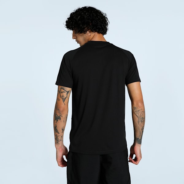 PUMATECH Men’s Moisture-Wicking Pocket Tee, PUMA Black, extralarge-IND