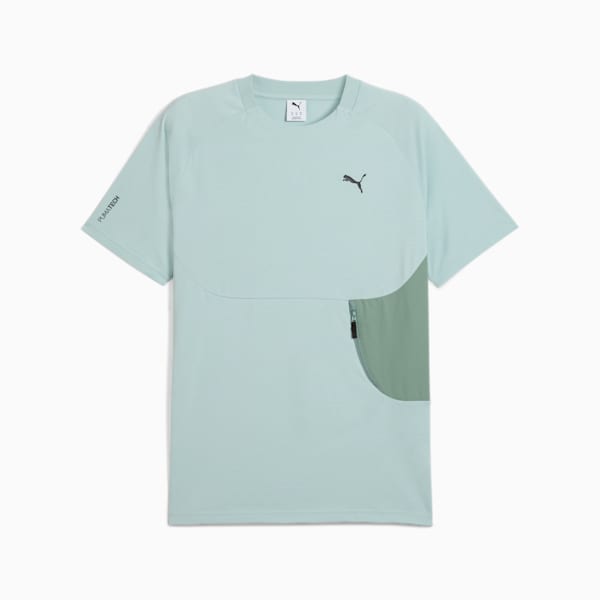 PUMATECH Men's Pocket Tee, Modern Mint, extralarge