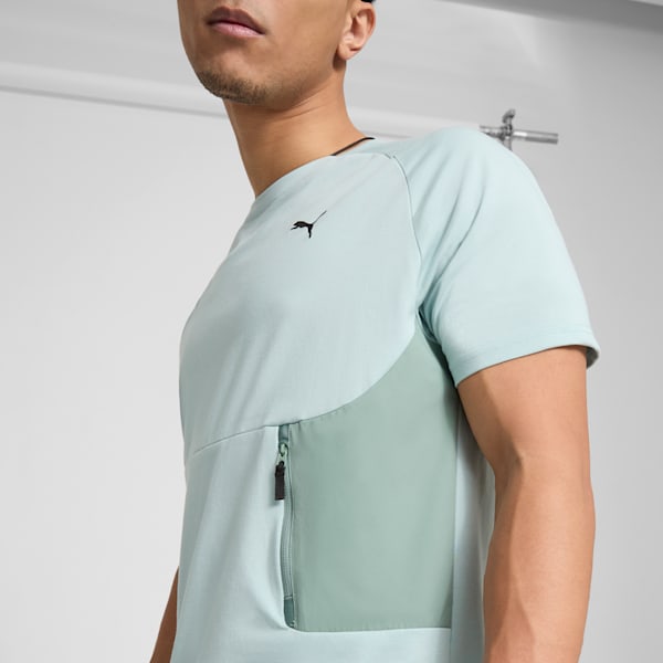 PUMATECH Men's Pocket Tee, Modern Mint, extralarge