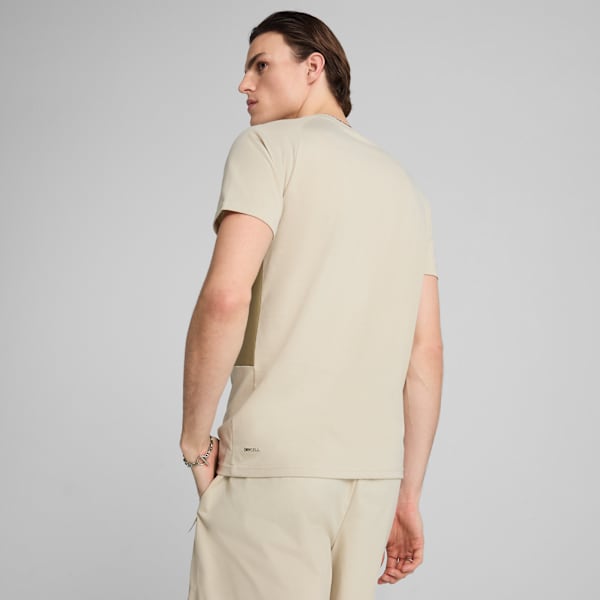 PUMATECH Men’s Moisture-Wicking Pocket Tee, Desert Dust, extralarge-IND