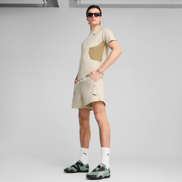 PUMATECH Men's Pocket Tee, Desert Dust, extralarge-IND