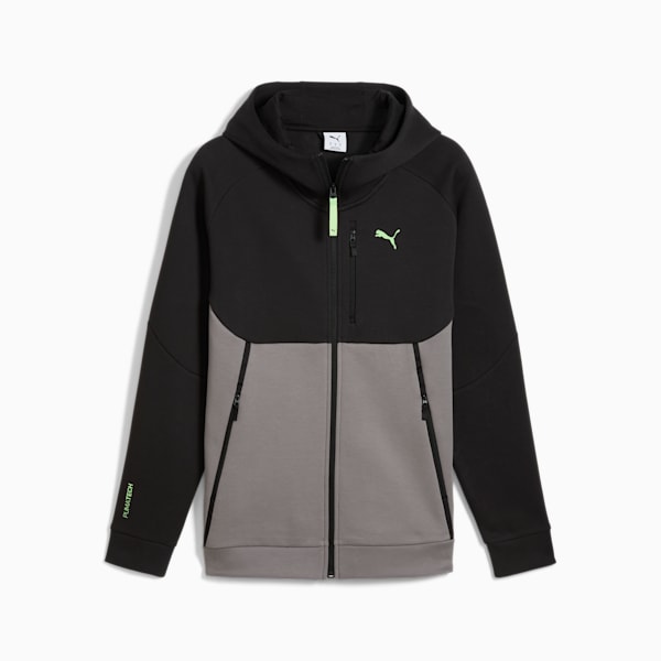 PUMATECH Full-Zip Hoodie Men, Cast Iron, extralarge
