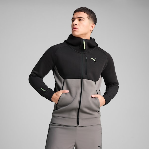 PUMATECH Full-Zip Hoodie Men, Cast Iron, extralarge