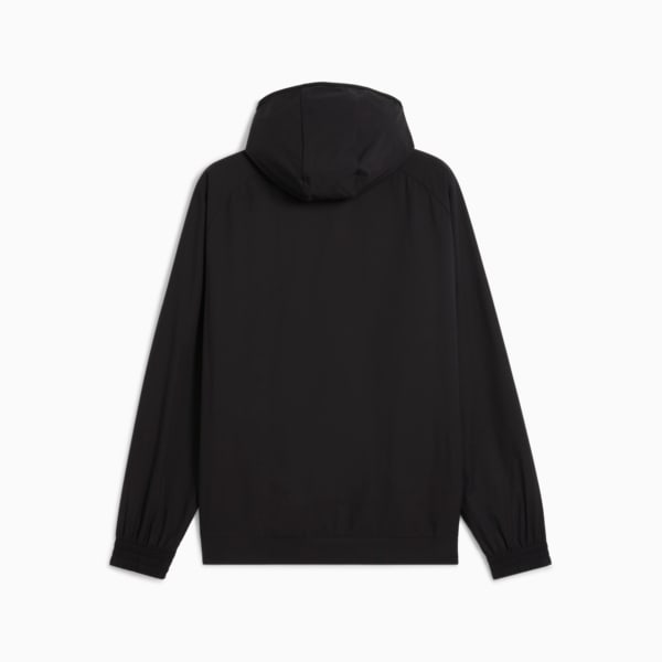 PUMATECH Men's Relaxed Fit Track Jacket, PUMA Black, extralarge-IND