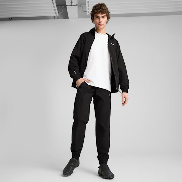 PUMATECH Men's Relaxed Fit Track Jacket, PUMA Black, extralarge-IND