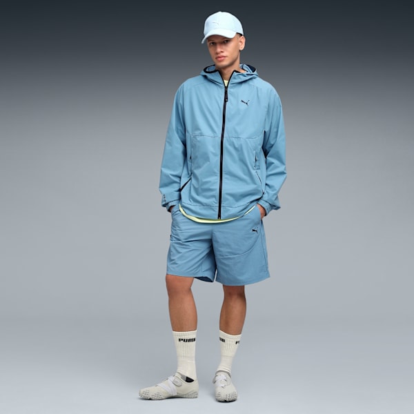 PUMATECH Men's Relaxed Fit Track Jacket, Cool Blue, extralarge-IND
