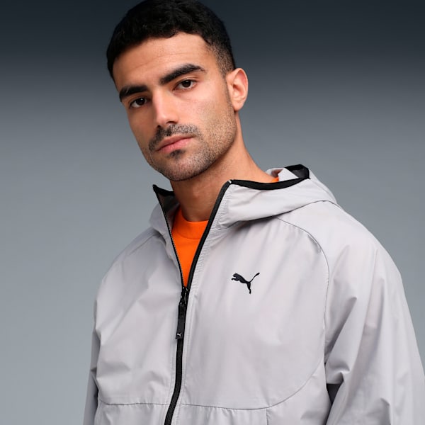 PUMATECH Men's Relaxed Fit Track Jacket, Gray Echo, extralarge-IND