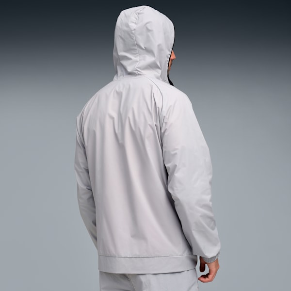 PUMATECH Men's Relaxed Fit Track Jacket, Gray Echo, extralarge-IND
